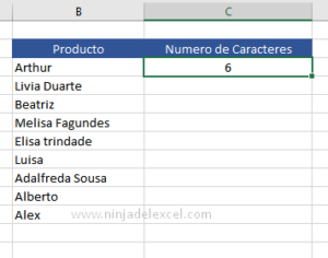 C Mo Contar Caracteres En Excel Ninja Del Excel