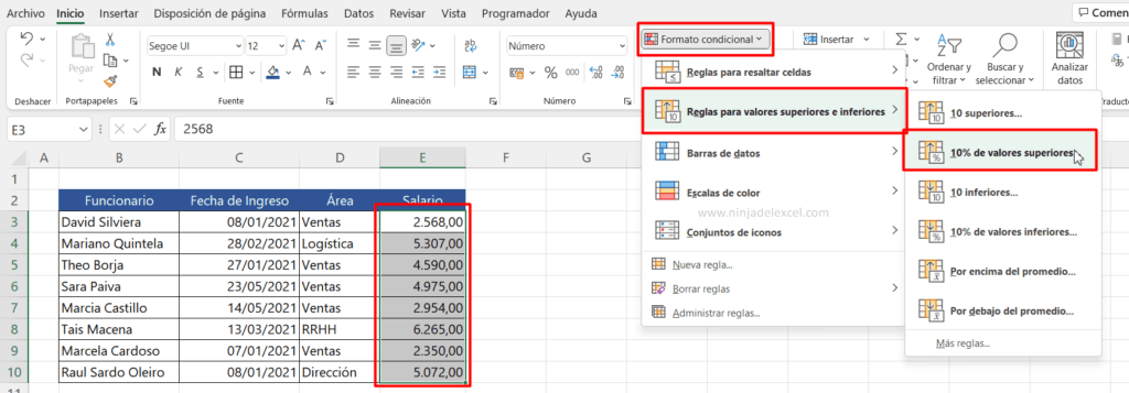 Como Hacer Formato Condicional En Excel Ninja Del Excel