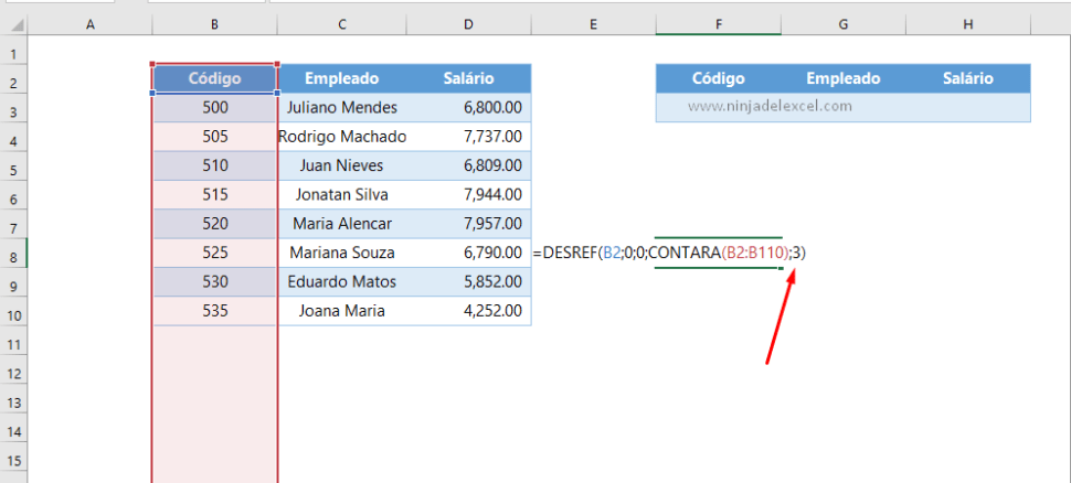 Como Aumentar El Rango Nombrado Autom Ticamente En Excel Ninja Del Excel