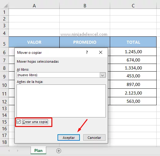 C Mo Duplicar Una Planilla En Excel Ninja Del Excel