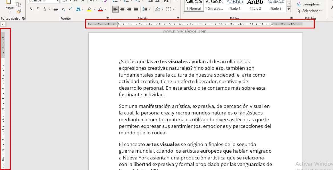 C Mo Colocar Regla En Word Ninja Del Excel