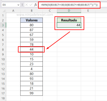 Funci N Min En Excel Gu A Completa Ninja Del Excel