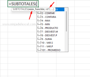 Funci N Subtotales Aprenda A Incluir E Ignorar Filas Ocultas En Excel