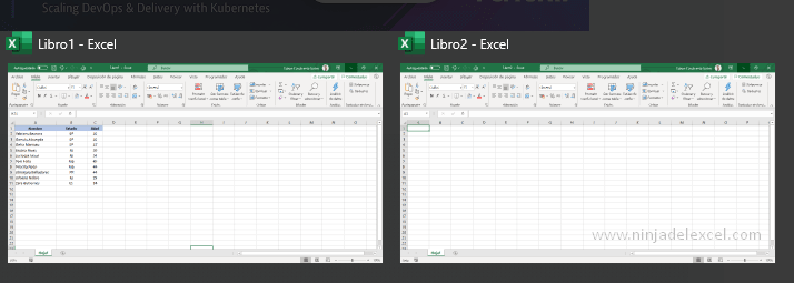 20 Trucos de Excel Moverse Entre Diferentes Archivos de Excel