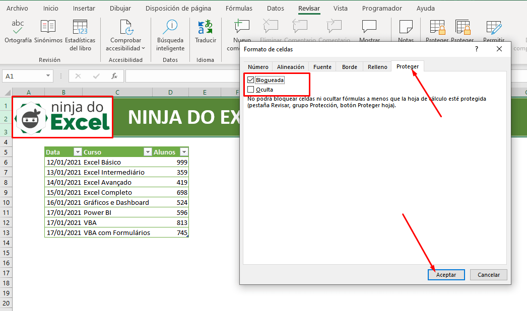 Como Bloquear la Imagen en Excel paso a paso