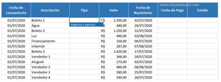 Control De Cuentas Por Pagar Y Por Cobrar En Excel Ninja Del Excel 8969