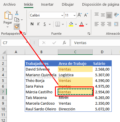 Crear Formato Condicional a Otra Celda de Excel