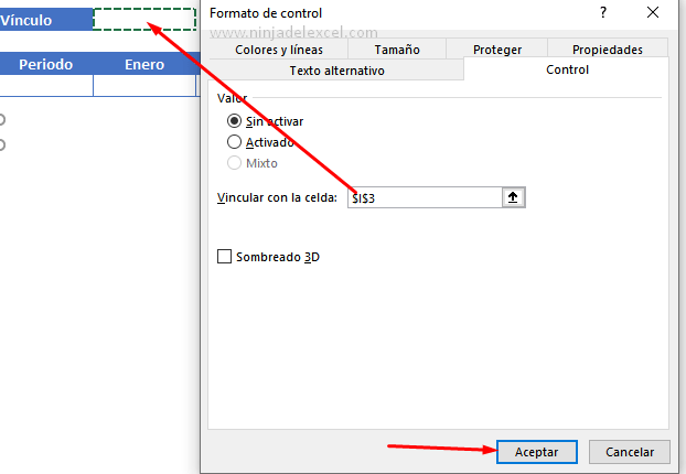 Crear Gráfico con Botones de Opción en Excel