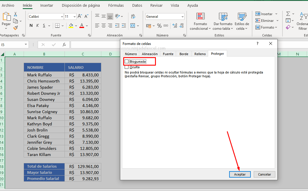 Mostrar y Ocultar Fórmulas en Excel