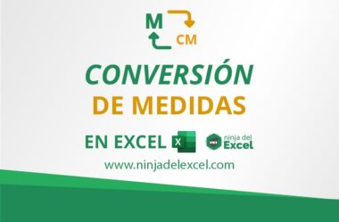 Conversión de Medidas en Excel – Sepa Cómo Hacer