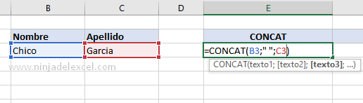 Aprenda Cómo Concatenar con & en Excel