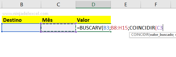 BUSCARV con COINCIDIR en Excel en la practica