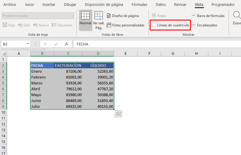 Crear Casilla de Verificación en Excel