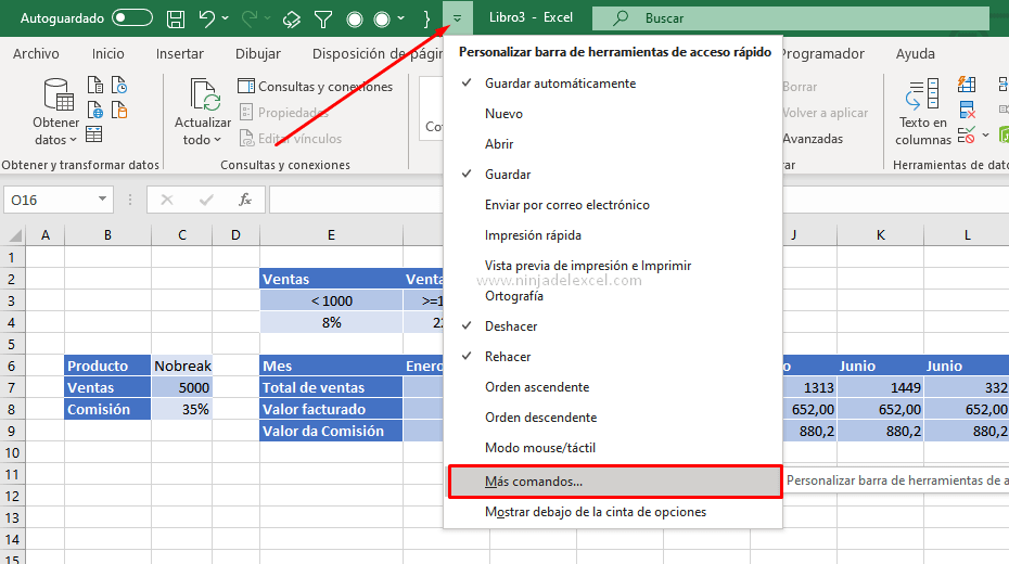 Funciones basicas del Excel