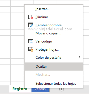 Crear Pestañas en Excel paso a paso