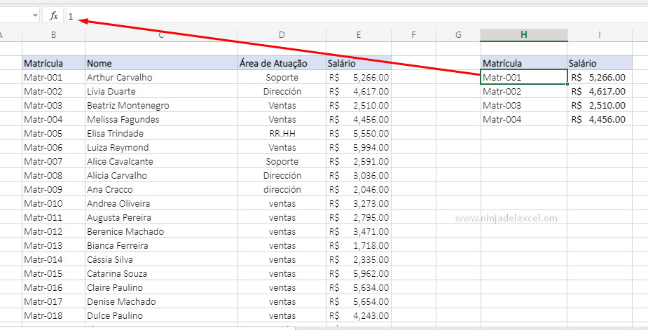 Funciones de Excel. Ninja del Excel