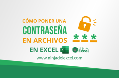 Cómo Poner Una Contraseña en Archivos de Excel