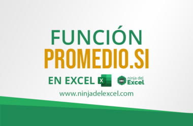 Función PROMEDIO.SI en Excel – Tutorial Paso a Paso