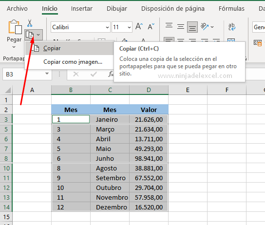 Tutorial de Excel