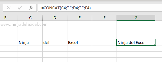Que es triángulo amarillo en la función de Excel