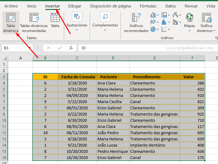 Acumulativa Tabla Dinámica de Excel - del Excel