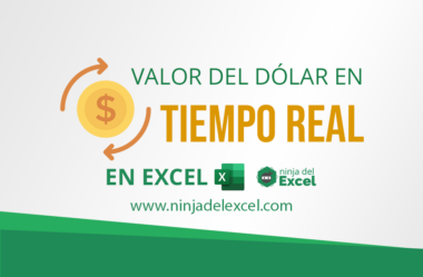 Valor del Dólar en Tiempo Real en Excel