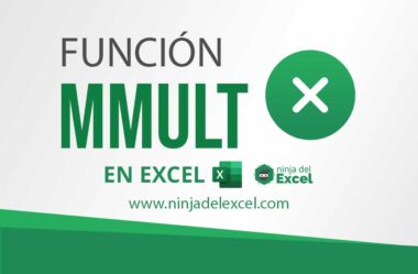 Función MMULT en Excel – ¿Le gusta esta función?