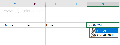 triángulo amarillo en la función de Excel