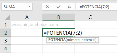 Cómo Elevar el Cuadrado en Excel paso a paso