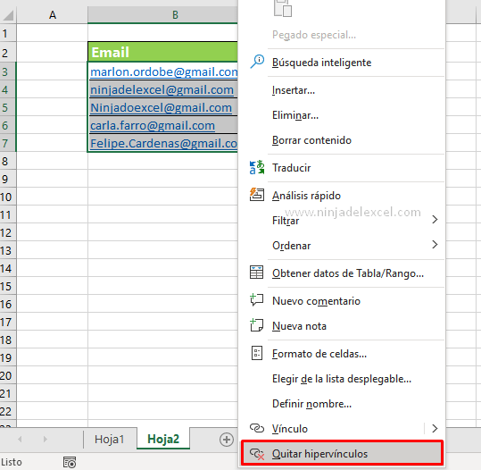 Cómo Eliminar Enlaces de Excel