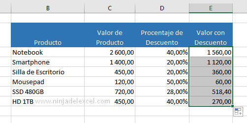 Cómo Descuento en Excel: ¡simple y rápido! - del Excel