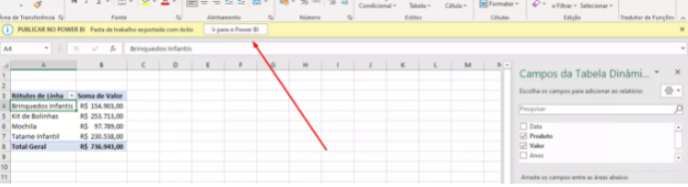 Como Publicar en Power BI del Excel
