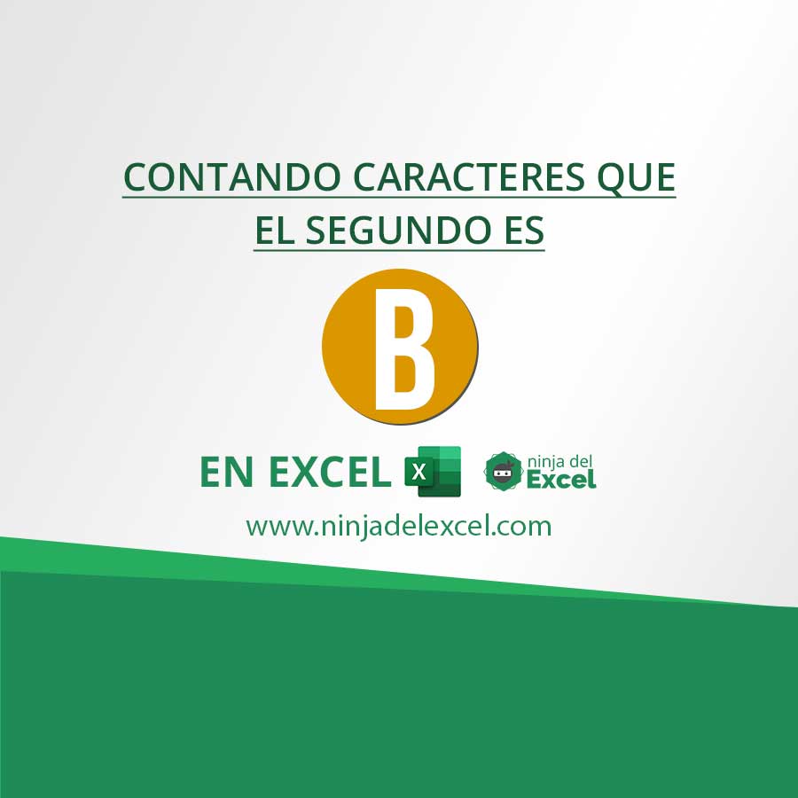 Ejercicio De Excel Avanzado: Contando Caracteres Que El Segundo Es: B ...