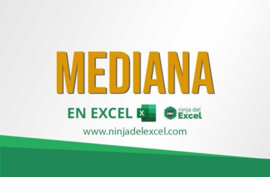 Cómo Cálcular La Mediana en Excel (Función MEDIANA)
