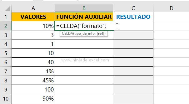 Cómo Extraer Formatos en Porcentaje en Excel