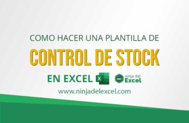 Como Hacer una Plantilla de Control de Stock en Excel