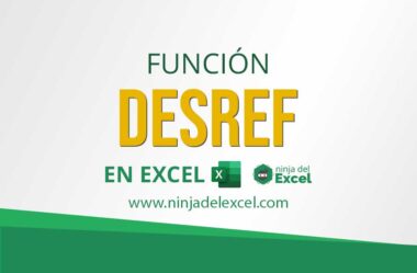Aprenda la Función DESREF en Excel
