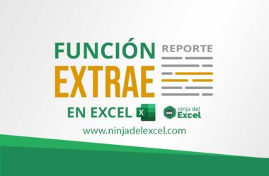 Función EXTRAE en Excel: paso a paso