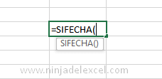 Función SIFECHA en Excel