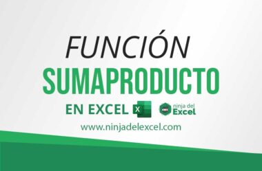 Función SUMAPRODUCTO en Excel: Aprender