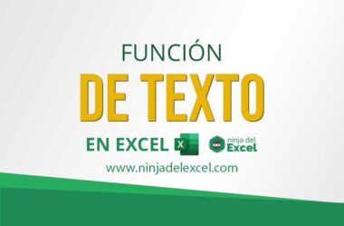 Función de Texto en Excel: Paso a paso