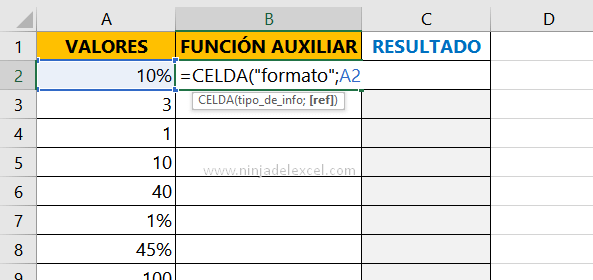Sepa Cómo Extraer Formatos en Porcentaje en Excel