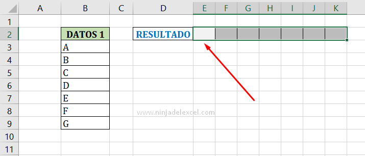 Aprende Como Utilizar la Función TRANSPONER en Excel