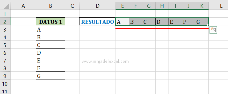 Buscar Como Utilizar la Función TRANSPONER en Excel