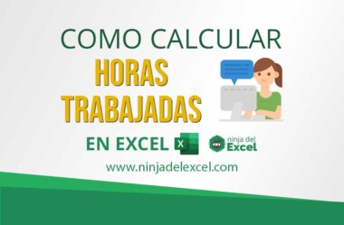 Como Calcular Horas Trabajadas en Excel