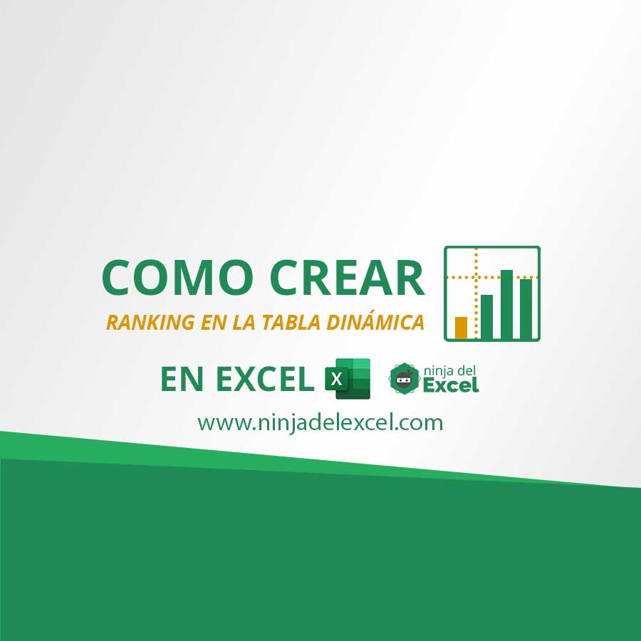 Crear Ranking En La Tabla Dinámica Paso A Paso Ninja Del Excel 3894