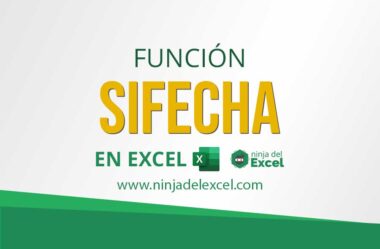 Función SIFECHA en Excel Calcular la diferencia entre fechas