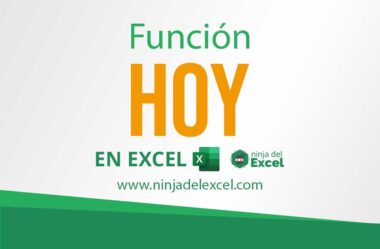 Función HOY en Excel – Aprenda Como Usar