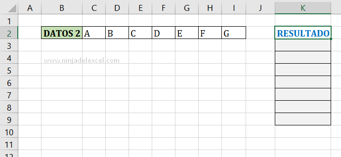 Sepa Como Utilizar la Función TRANSPONER en Excel
