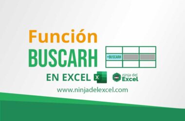 Función BUSCARH en Excel: Aprenda a Como Usar